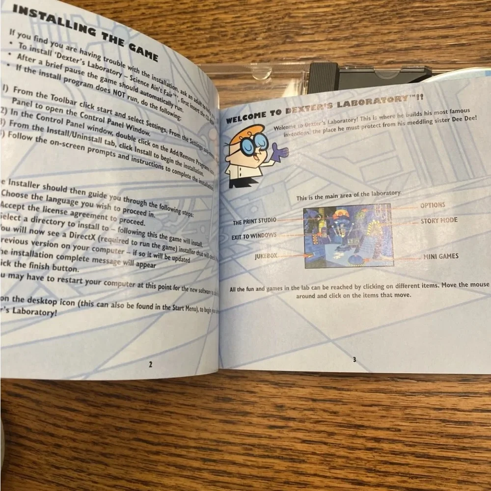Dexter's Laboratory: Science Ain't Fair (PC Computer Video Game Vintage Y2K)